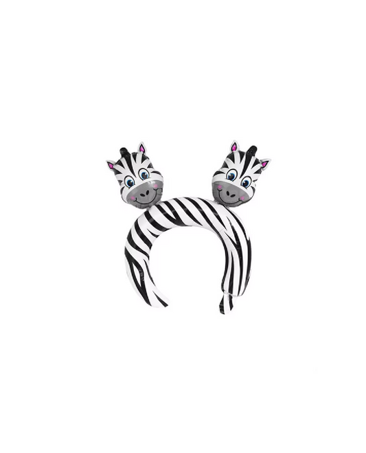Zebra Balloon Headband