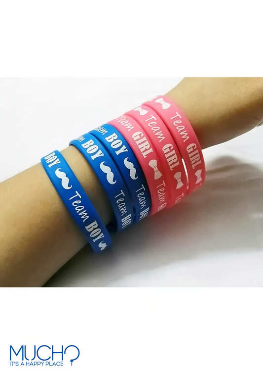 Team Boy/Girl Rubber Bracelet