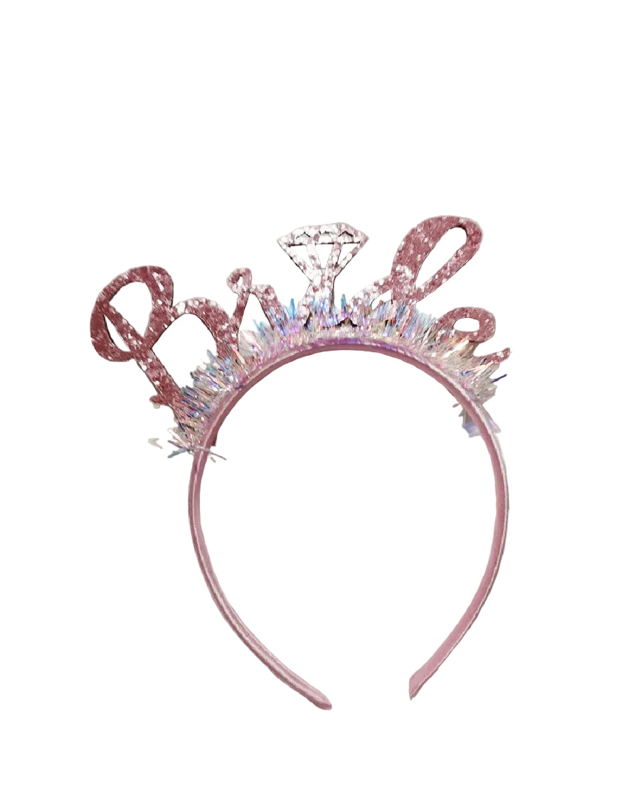 Bride Glitter Headband