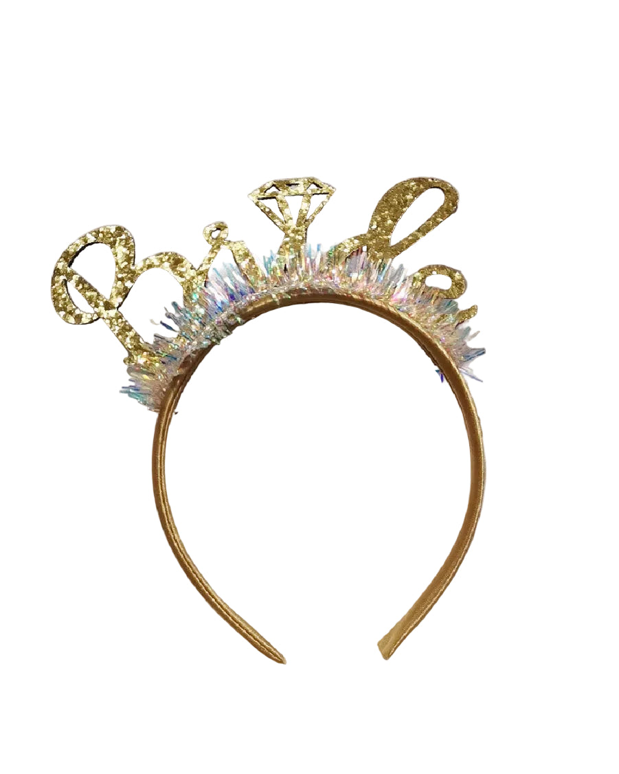 Bride Glitter Headband