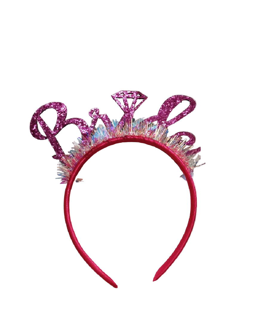 Bride Glitter Headband