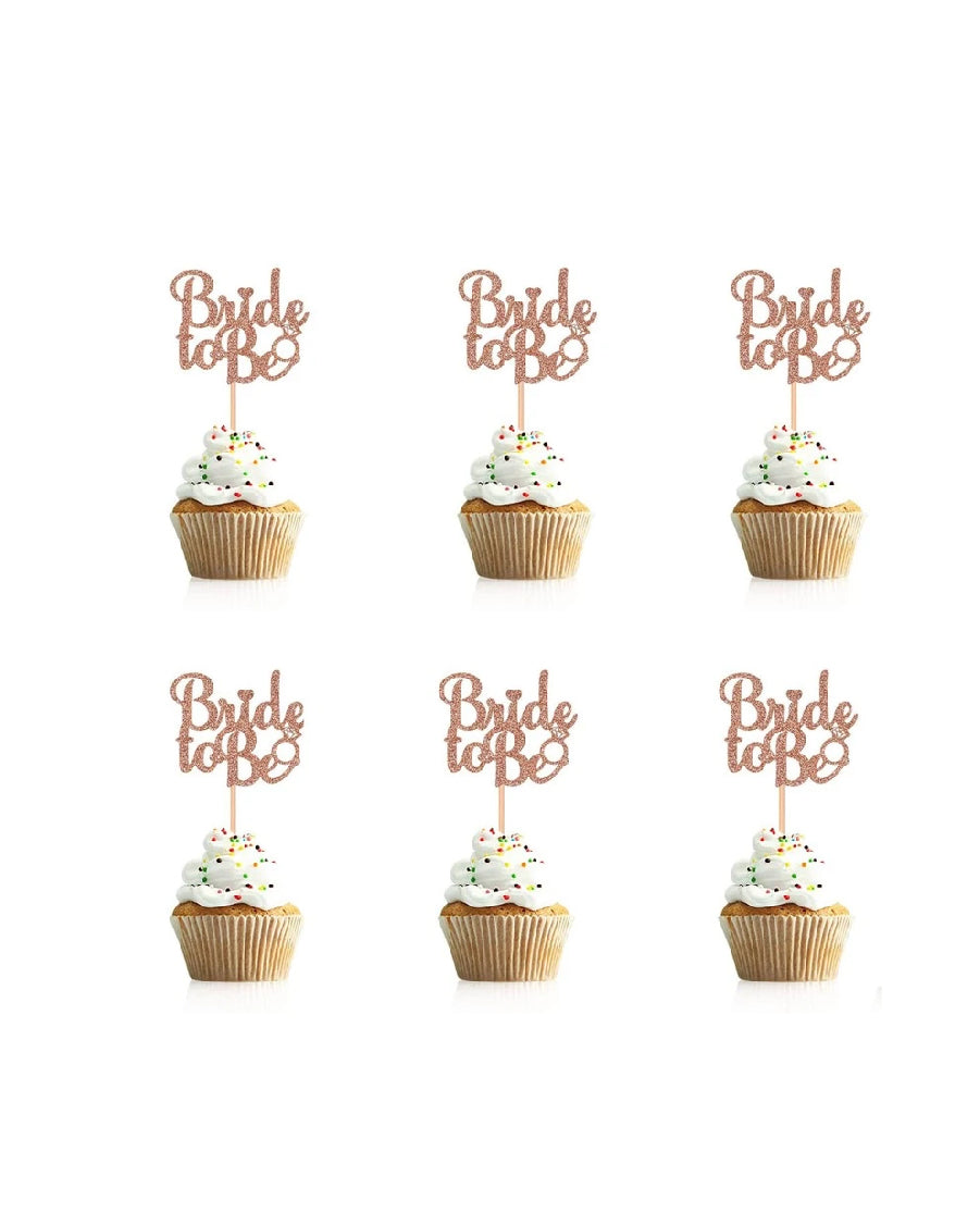 Bride To Be Toppers