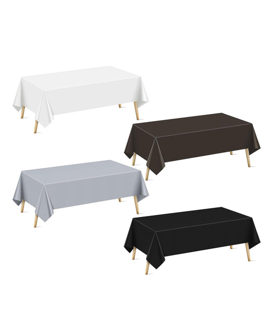 Black/White/Grey Table Cover (Pack of 4)