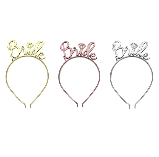 Bride Plastic Headband