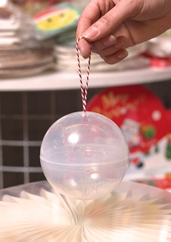 Clear Christmas Ball