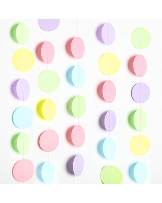 Pastel Circles Garland (1 String)