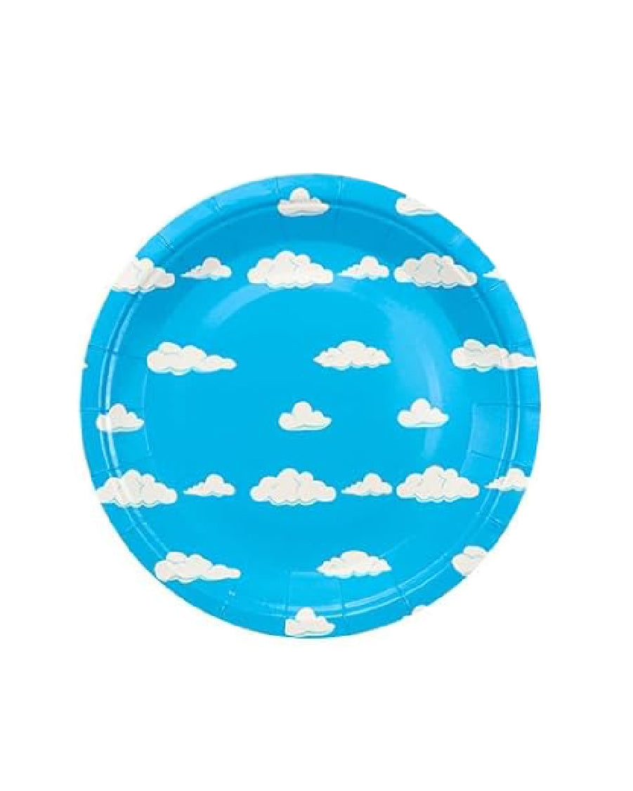 Clouds 9IN Plate