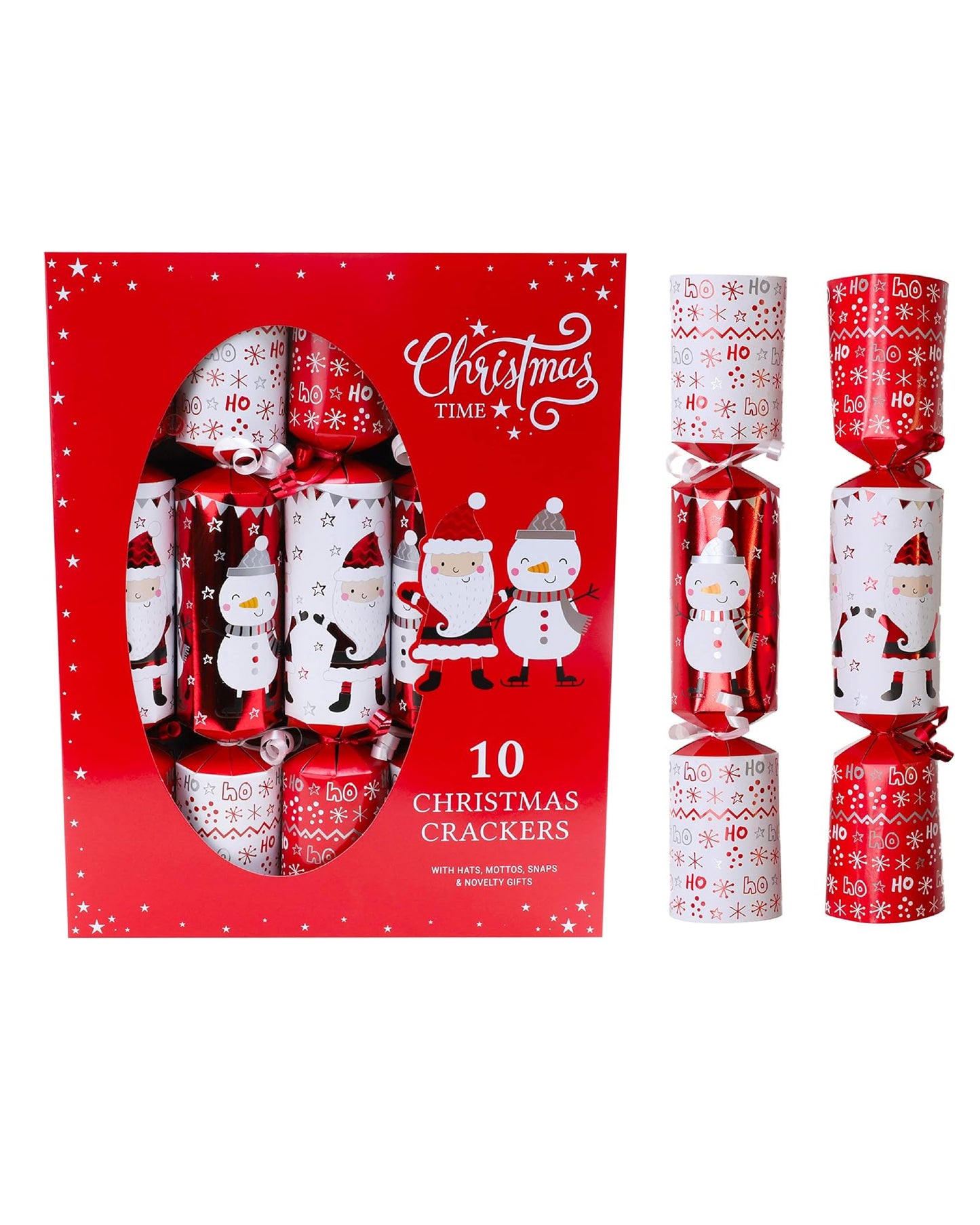Santa Set Crackers (Pack of 10)