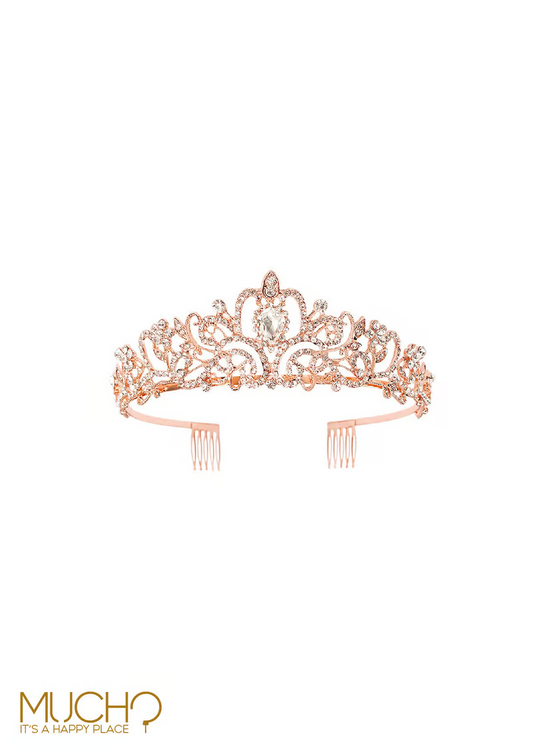 Rose gold crown
