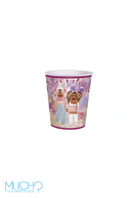 Pink Roblox Cups