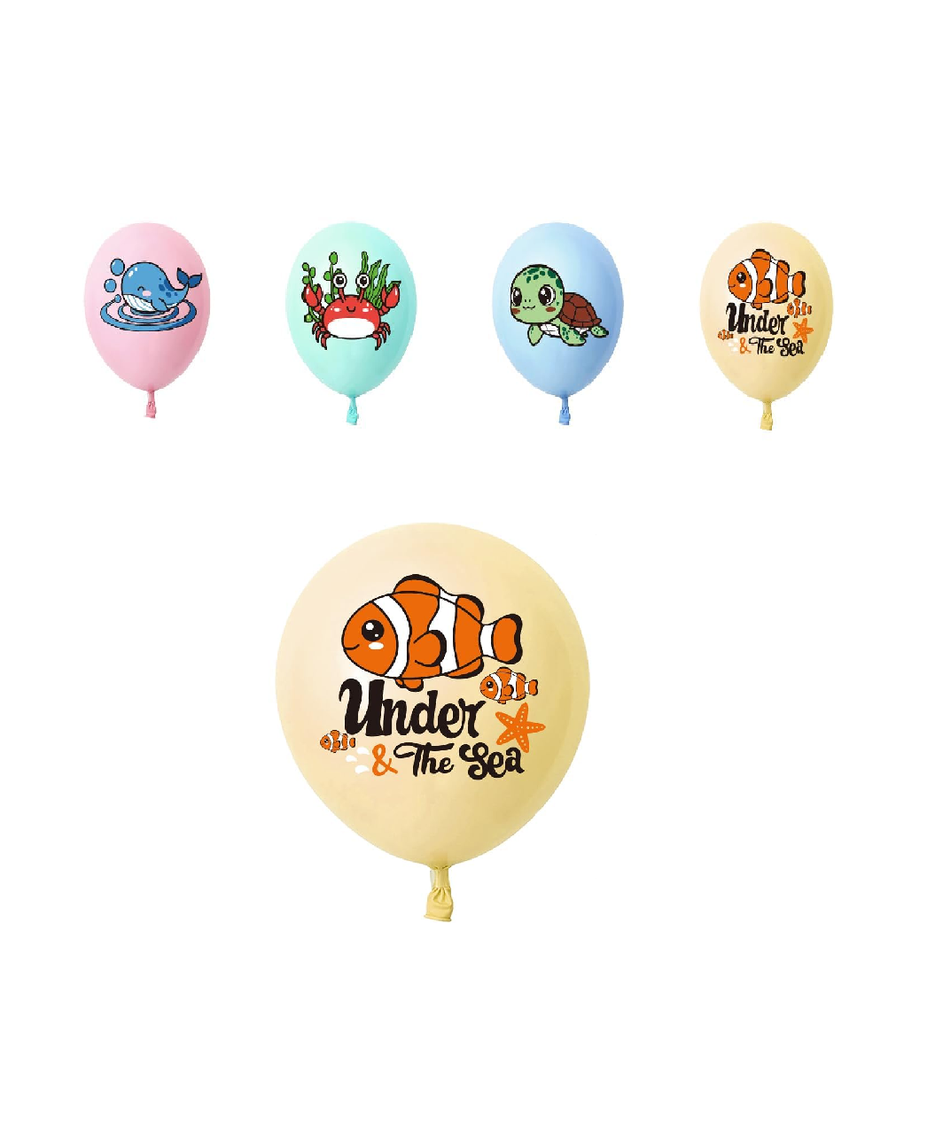Under The Sea Balloons Set
