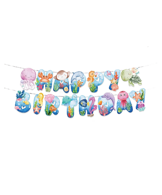 Under The Sea Banner