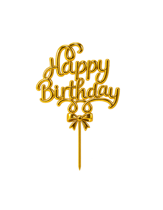 Happy Birthday Cake Topper