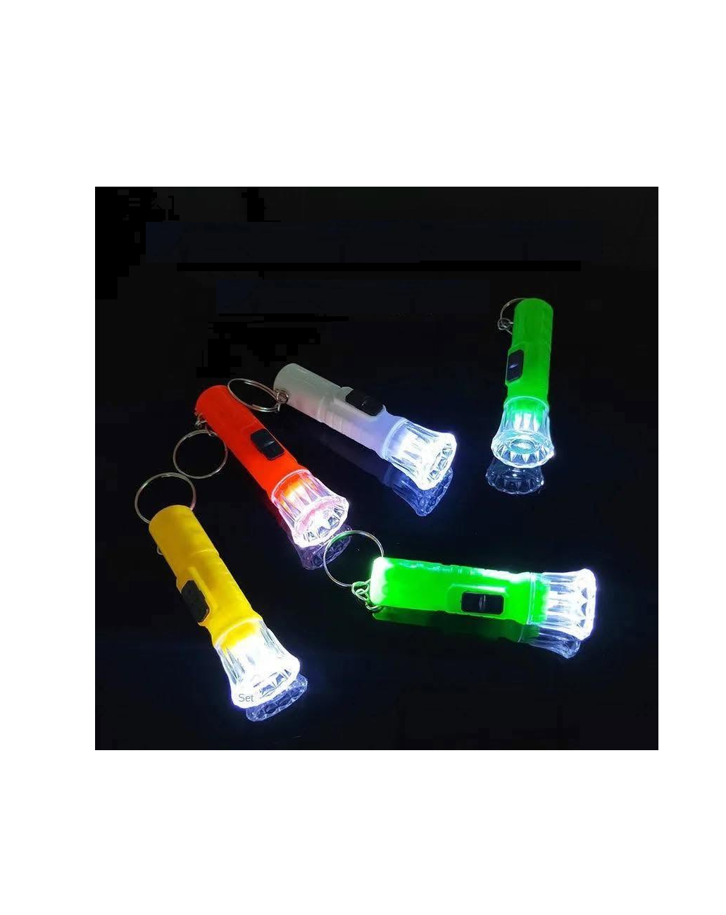 Mini Flashlight Keychain