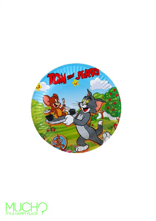 Tom & Jerry 7 Inch Plates