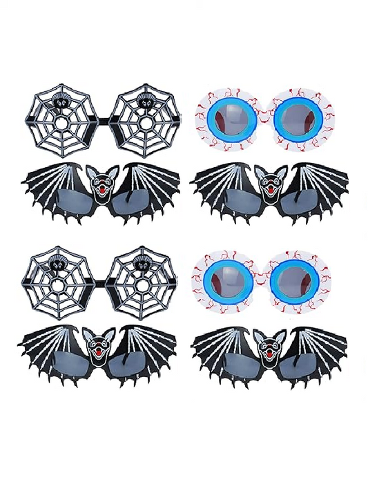 Halloween Glasses (8 Pieces)