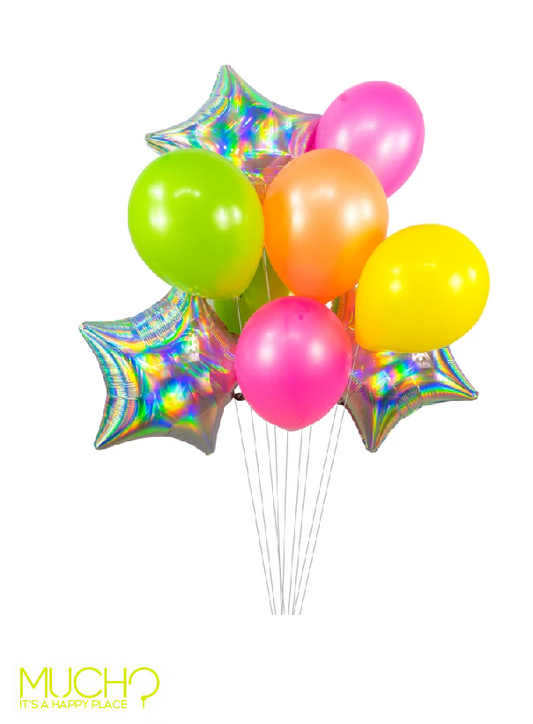 Vibrant Balloons Bunch