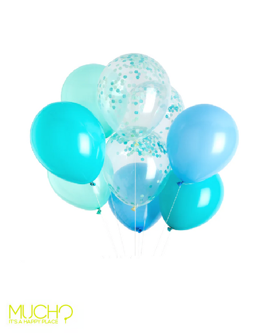 Blue Balloons Bunch