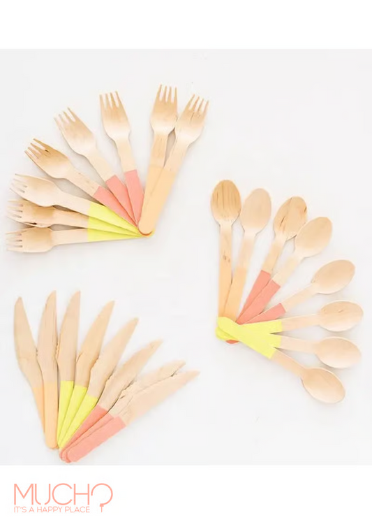 Wooden Cutlery Set