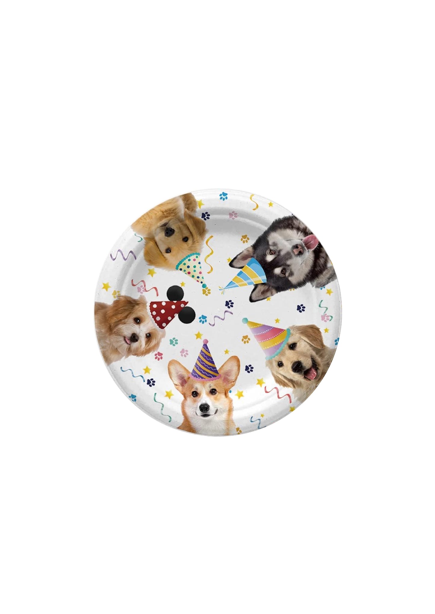 Dogs Party 7IN Plate