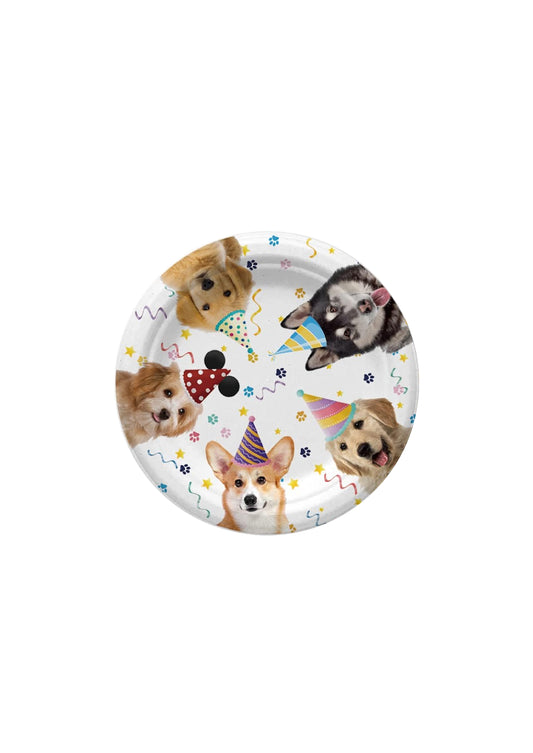 Dogs Party 7IN Plate