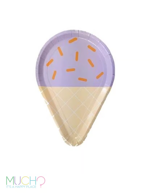 Ice Cream Cone Plates