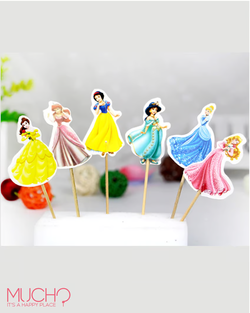 Princesses Cupcake Toppers