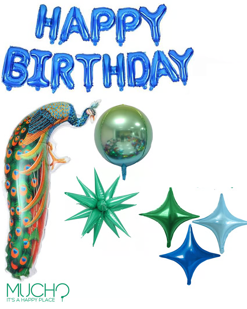 Peacock Balloon Package