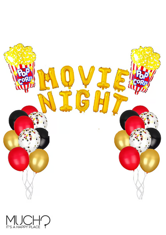 Movie Night Balloons Pack