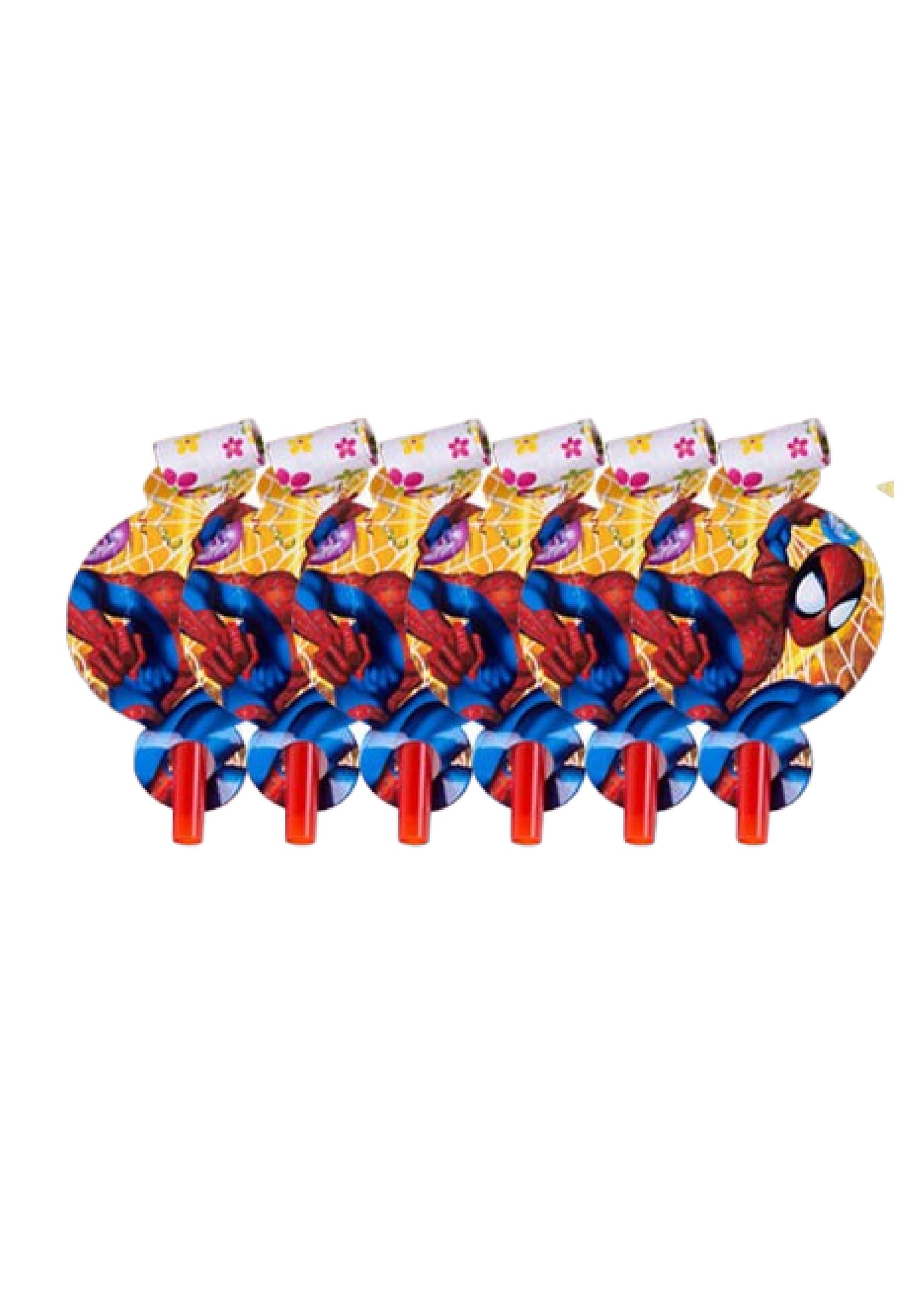 Spider man Whistle (Pack of 6)