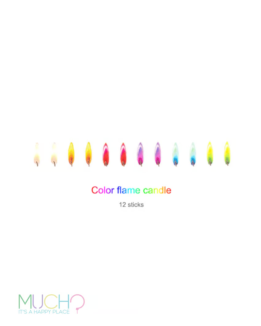 Colored Flame Candles