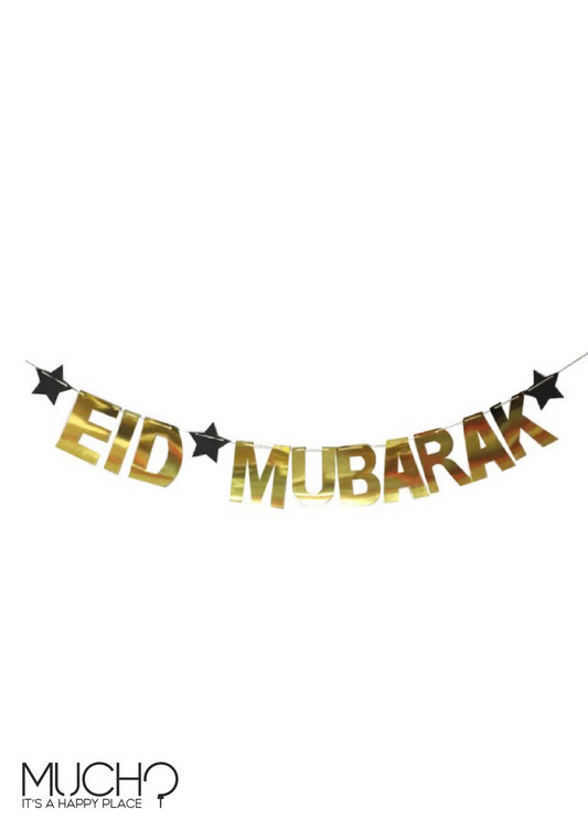 Eid Mubarak Stars Banner