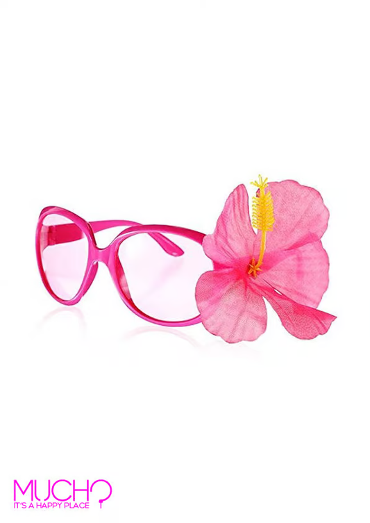 Aloha Floral Glasses