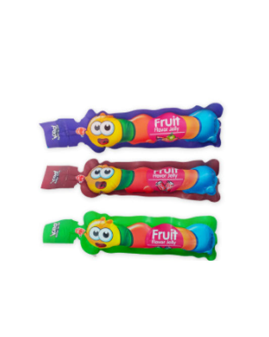 Worm Fruit Flavor Jelly (1 Pc)