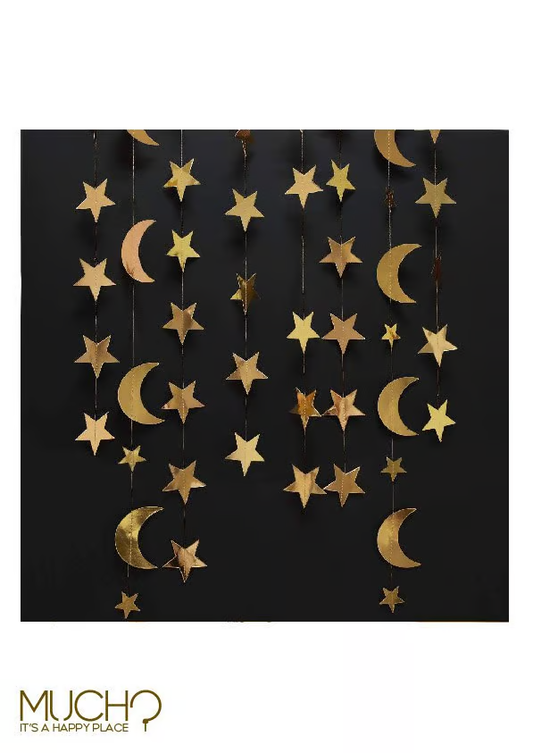 Stars Moon Banner