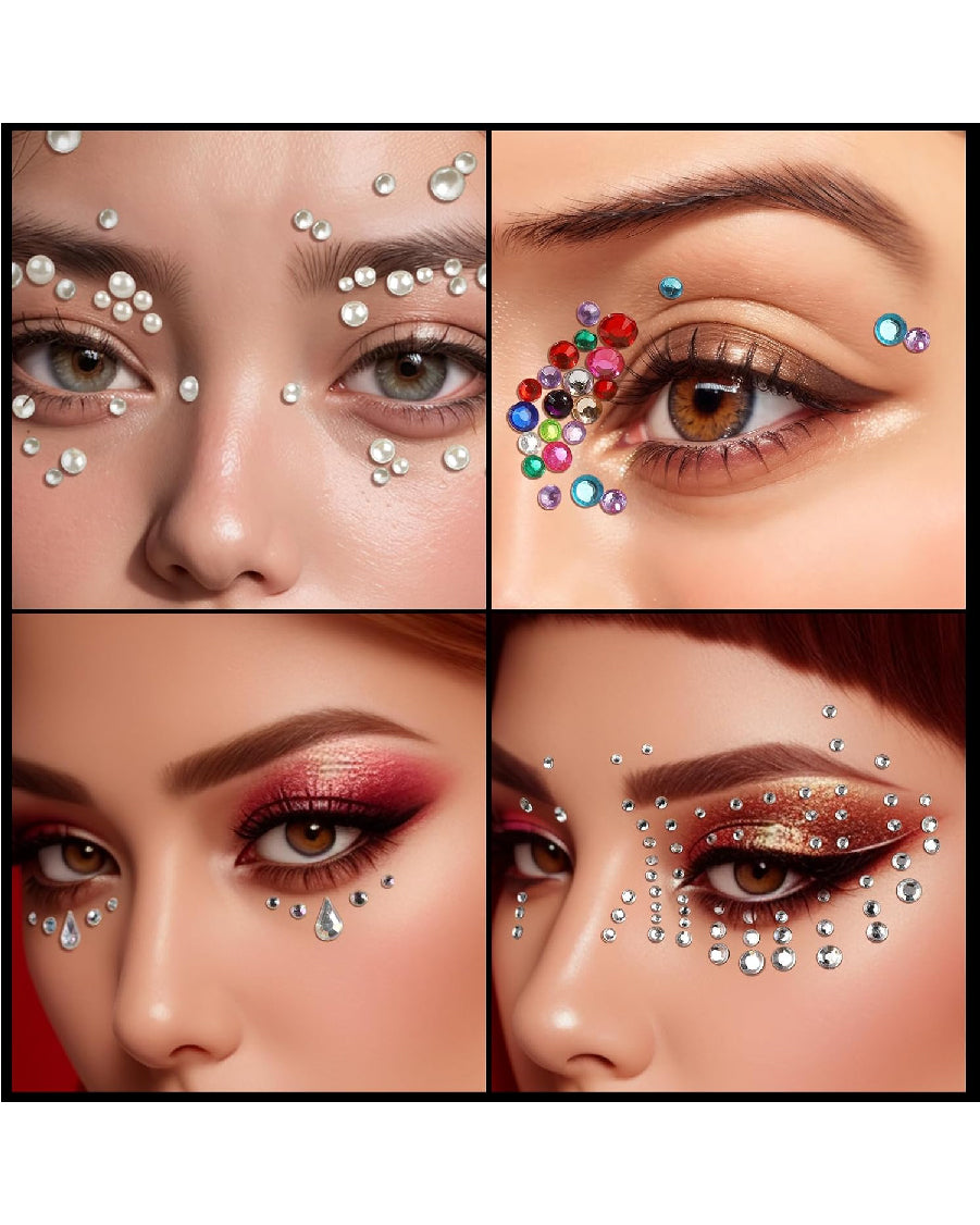 Face, Body, Hair Gems (1 Sheet)