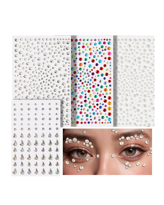 Face, Body, Hair Gems (1 Sheet)