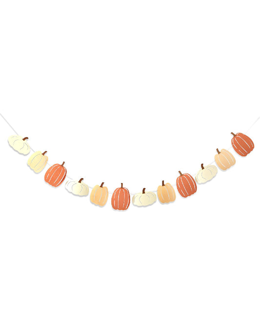 Little Pumpkin Birthday Banner - Pumpkin Decorations, Fall Wall Decor for Classroom, Halloween Party Decorations, Pumpkin Hanging Wall Banner, Cute Autumn Home Decorations