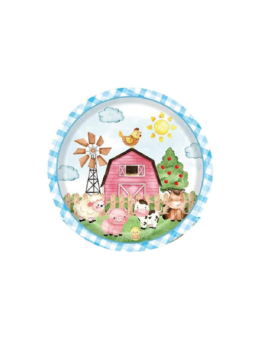 Blue Farm 9IN Plate