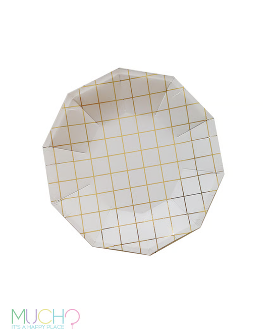 9 Inch Squares Pattern Plate