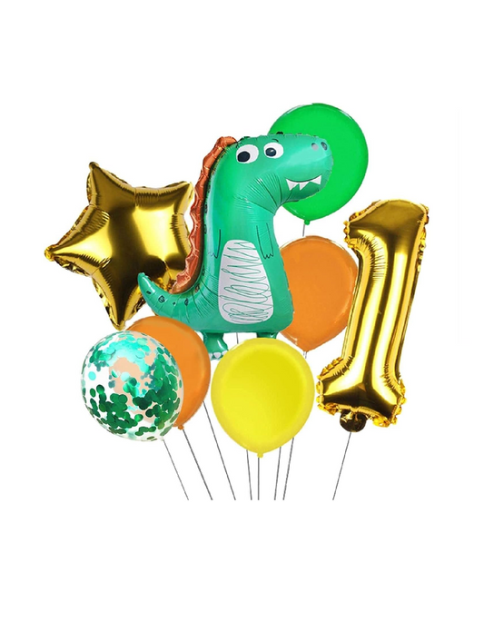 Cute Dinosaur Balloons Bunch