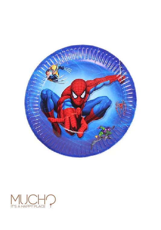 Spiderman 9 Inch Plate