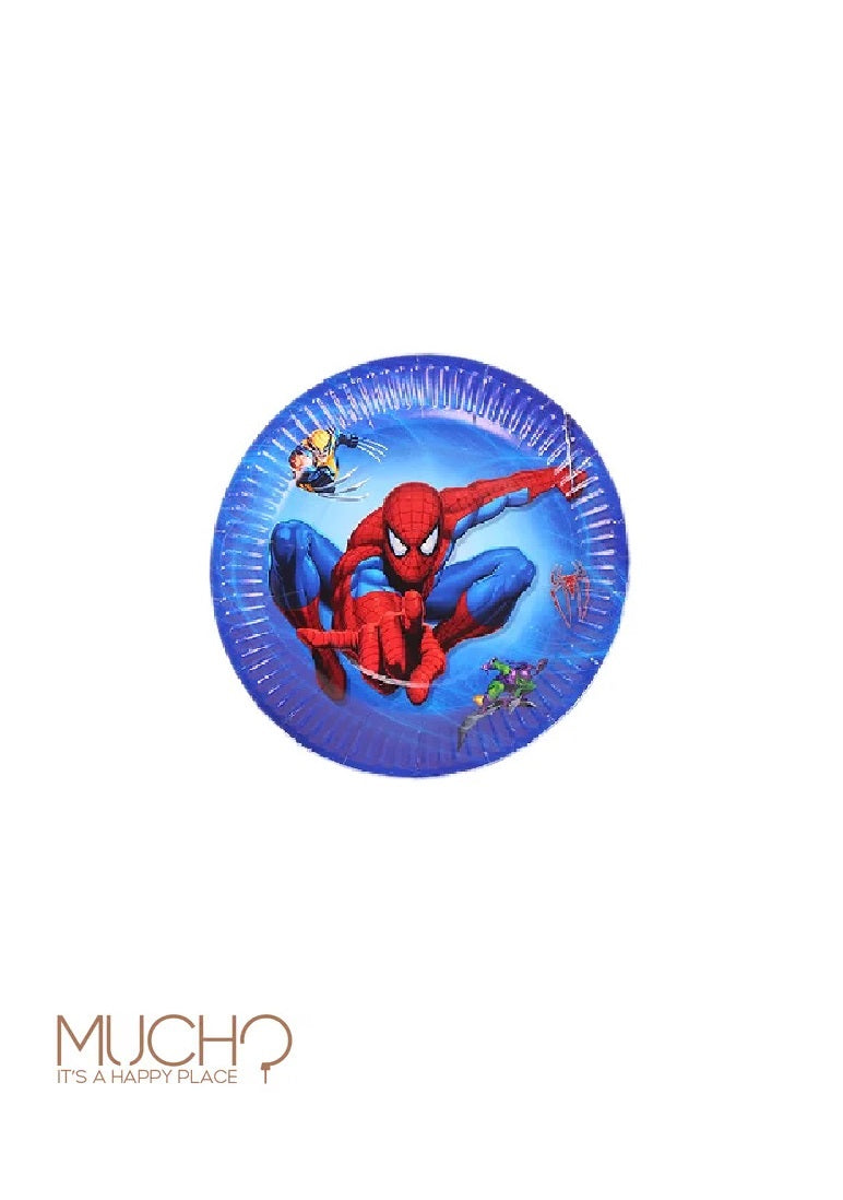 Spiderman 7 Inch Plate