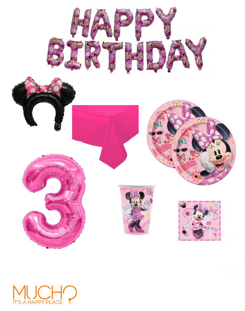 Minnie Mouse Party Set