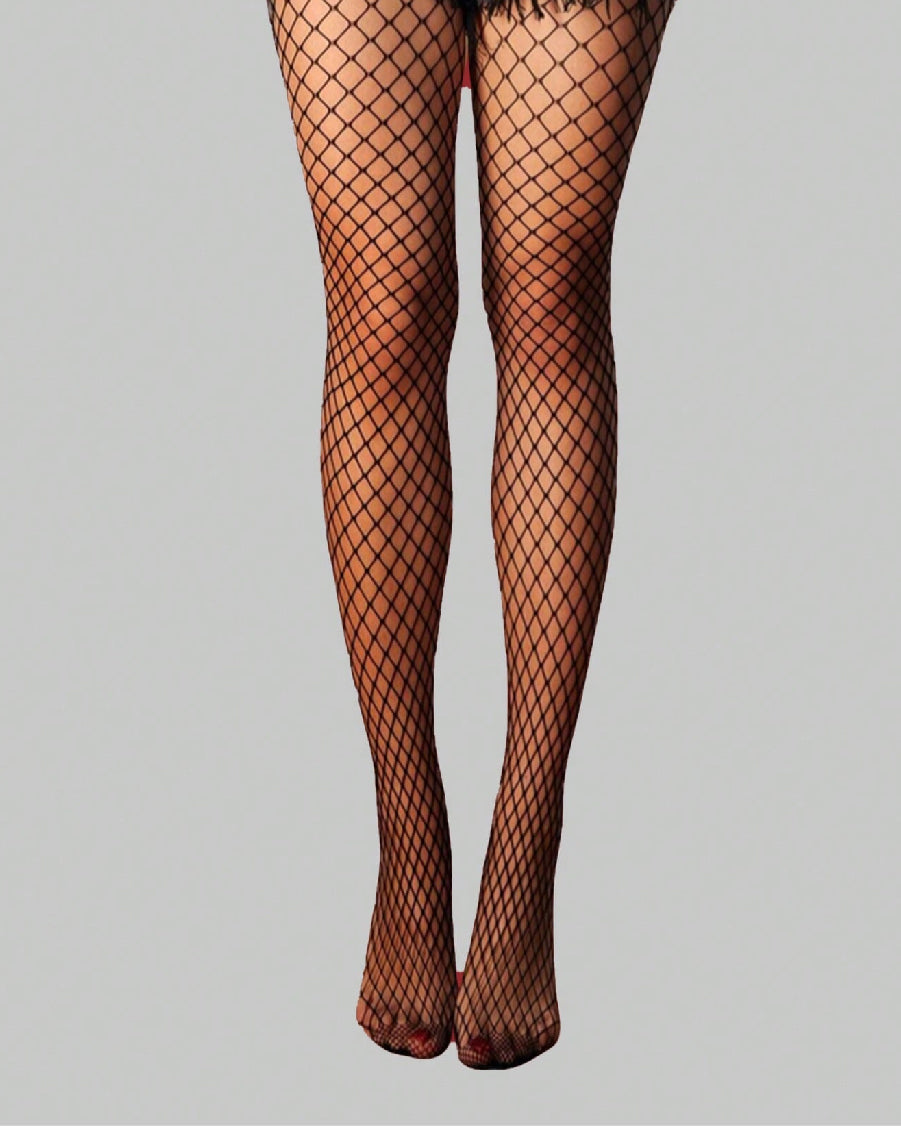 Women's/Girls's High Waist Pantyhose Tights Fishnet Mesh Net Style