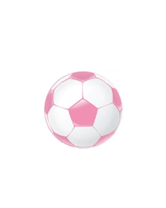 Pink Football 7IN Plate