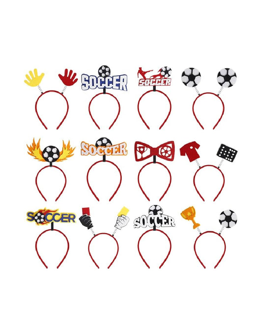 New Football Fan Cheer Headband Football Club Sports Cheerleading (Pack of 12)