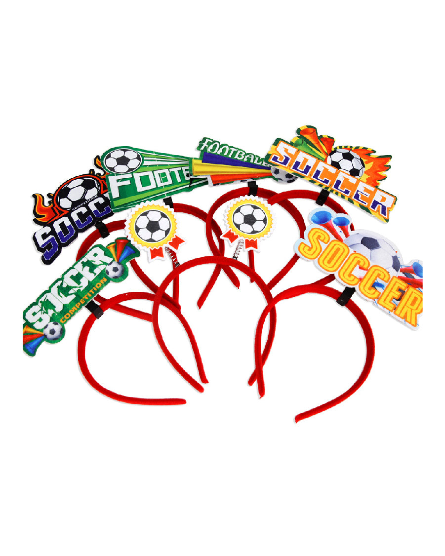 New Football Fan Cheer Headband Football Club Sports Cheerleading (Pack of 12)