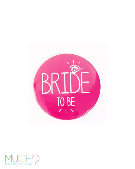 Fuchsia Bride To Be Pins