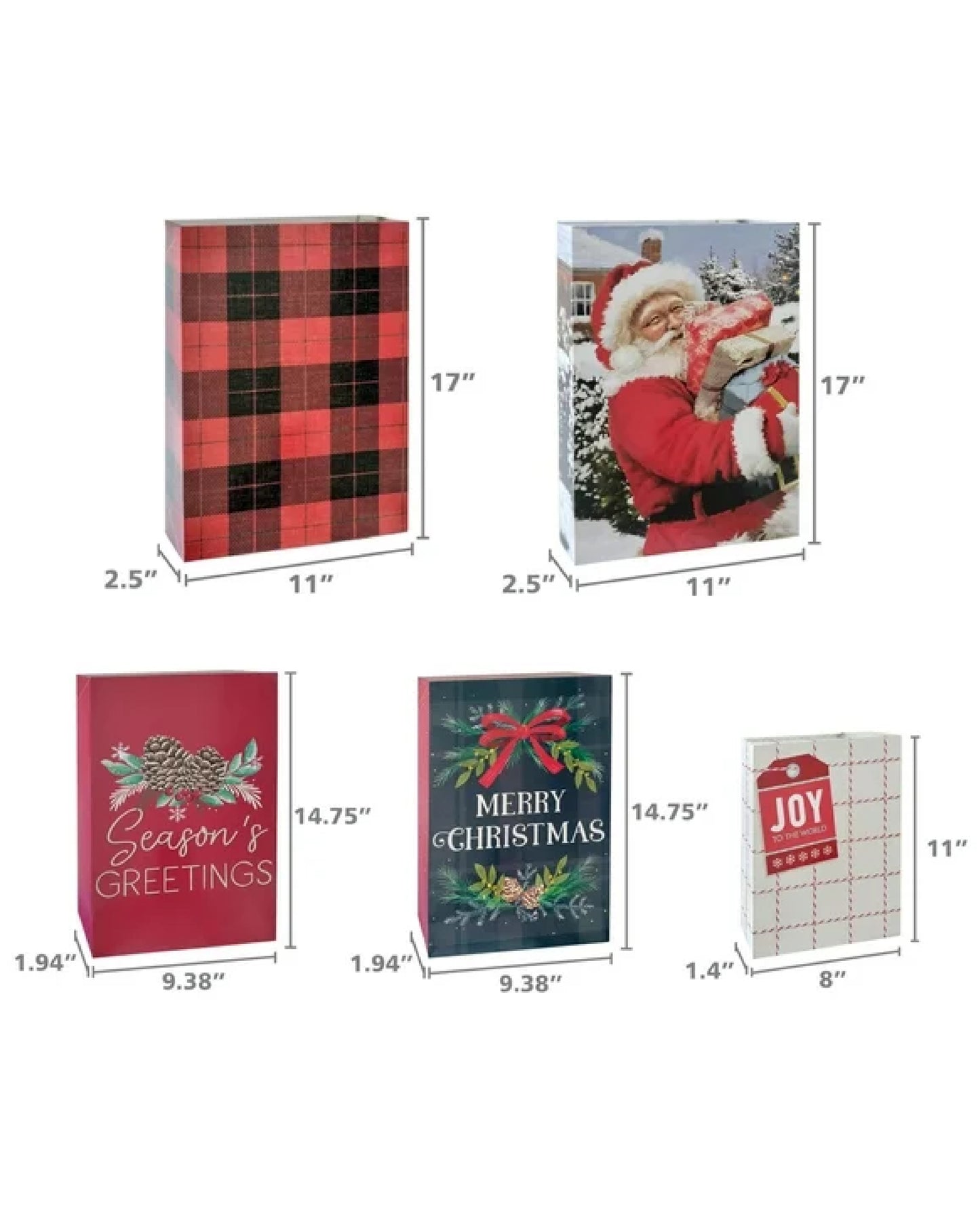 Christmas Thin Gift Box (1 Pc)